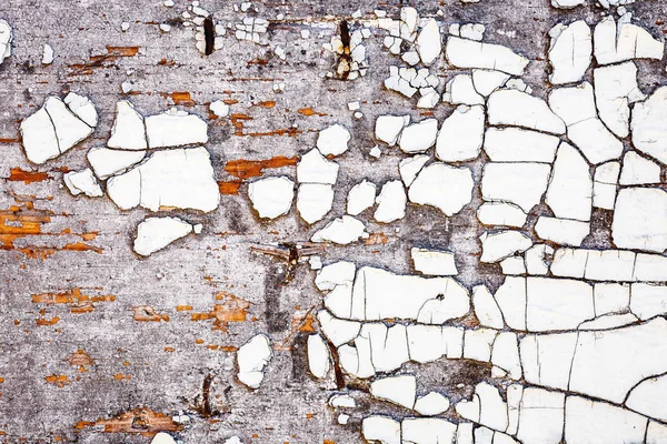 Beyaz ve gri boya kalıntıları ile antika ahşap doku