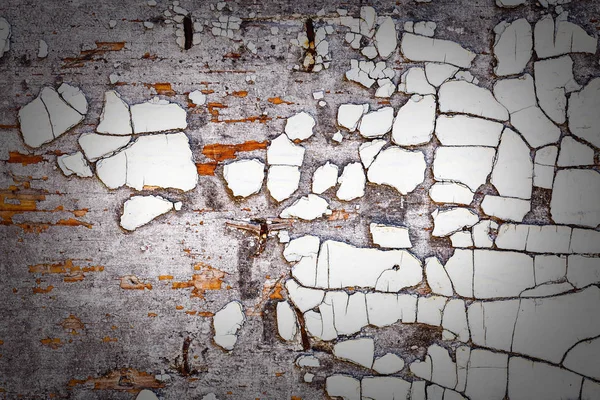 Beyaz ve gri boya kalıntıları ile antika ahşap doku