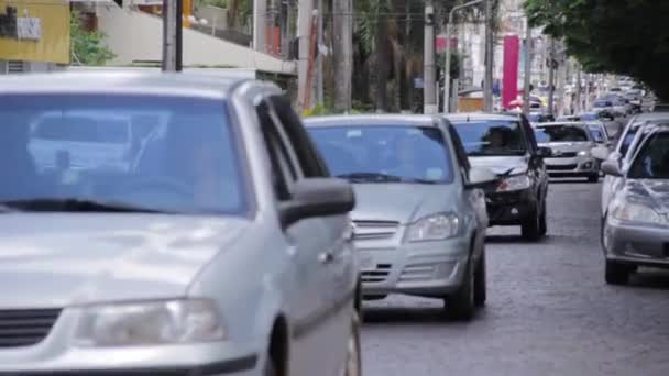 Ribeiro Preto Paulo Βραζιλία Περίπου Σεπτέμβριος 2019 Timelapse Important Avenue — Αρχείο Βίντεο