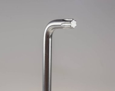 gri bir arka plan üzerinde hex anahtar