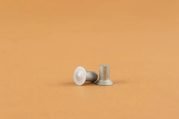 Different Rivets Metal — Stock Photo, Image