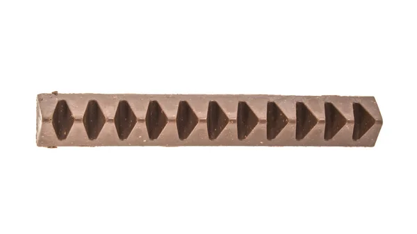 Izole beyaz arka plan üzerinde çikolata — Stok fotoğraf