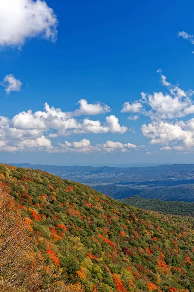 Vista Долині Шенандоа Національного Парку Восени — стокове фото