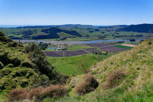 Visa Från Mata Peak Hawkes Bay Nya Zeeland — Stockfoto