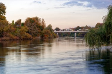 Waikato nehir Fairfield Bridge, Hamilton yakınındaki