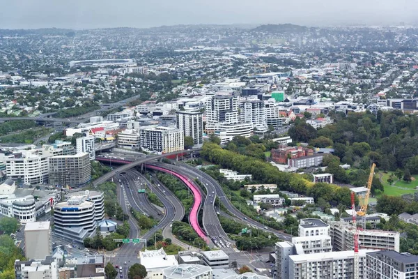 Auckland Cbd havadan görünümü