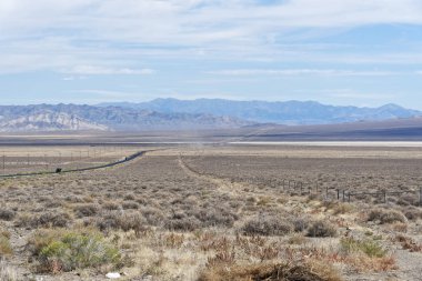 Vista yol boyunca bize 50 Nevada sonsuz bir streç