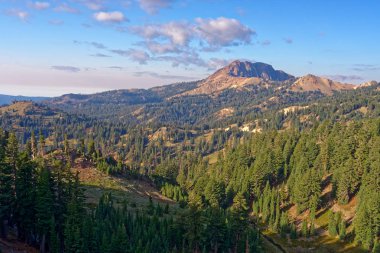 Elmas uç Lassen volkanik Milli Parkı içinde