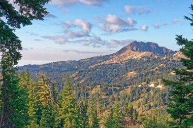 Elmas uç Lassen volkanik Milli Parkı içinde