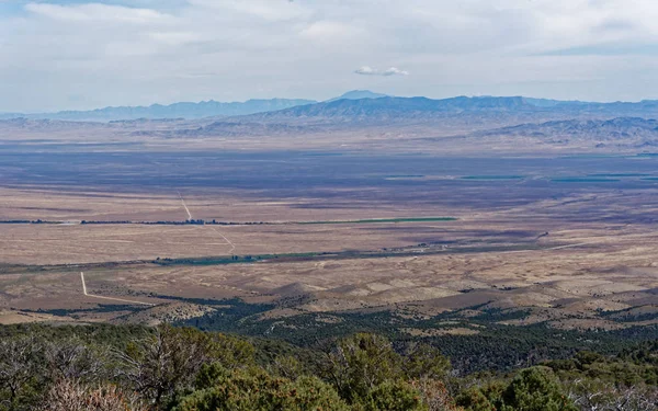 Con Vistas Desierto Mojave Nevada — Foto de Stock