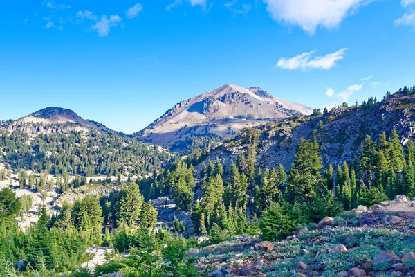 Montanha Bumpass Parque Nacional Vulcânico Lassen — Fotografia de Stock