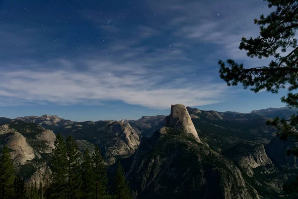 Parque Nacional Yosemite Noite — Fotografia de Stock