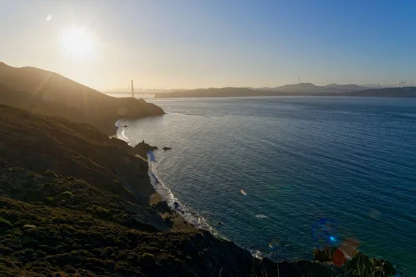 ゴールデン ゲート レクリエーション エリアからサンフランシスコ湾の日の出 — ストック写真