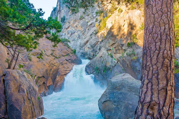 Roaring River Falls in Kings Canyon National Park, California