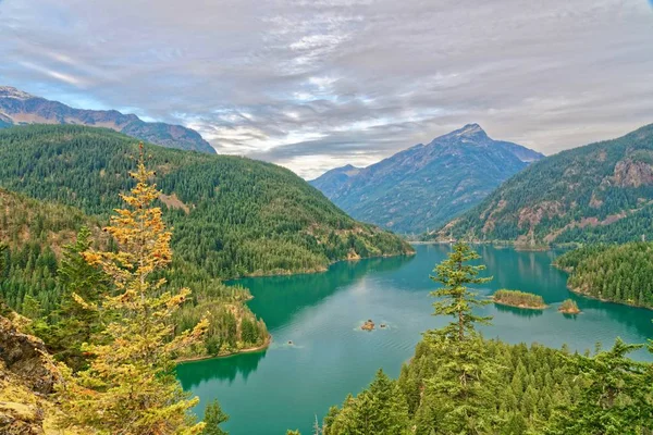 Diablo Lake in North Cascades National Park, Washington