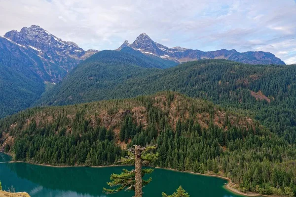 Diablo Lake in North Cascades National Park, Washington