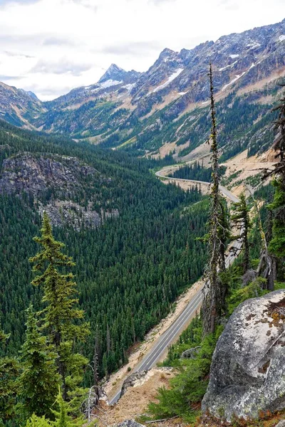 Washington Pass Fuera Del Parque Nacional North Cascades — Foto de Stock