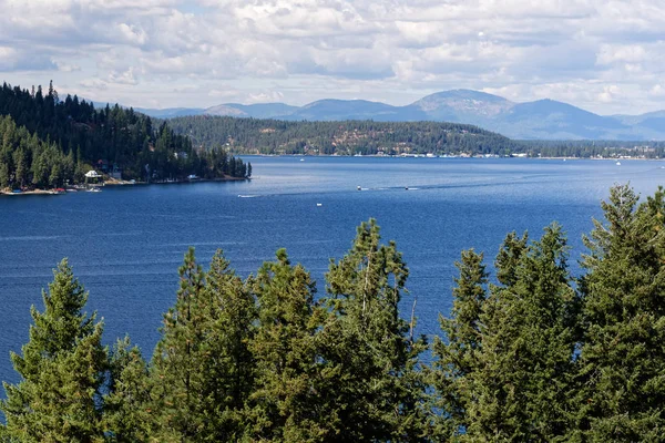 Visrta Lake Coeur Alene Idaho — Stock Photo, Image