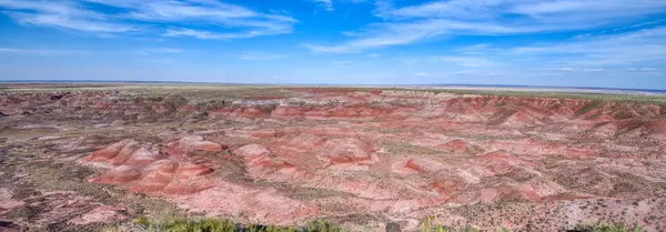 El desierto pintado en el Parque Nacional Bosque Petrificado — Foto de Stock