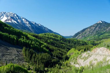 Manzara San Juan Skyway, Colorado boyunca