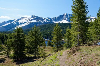 Andrews Gölü boyunca San Juan Skyway