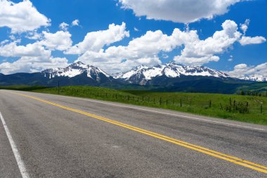 Manzara San Juan Skyway, Colorado boyunca