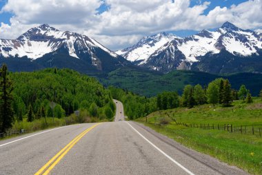 Manzara San Juan Skyway, Colorado boyunca