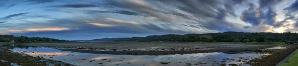 Sunset in Lochgilphead — Stock Photo, Image