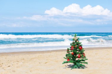 mutlu yeni yıl plaj 