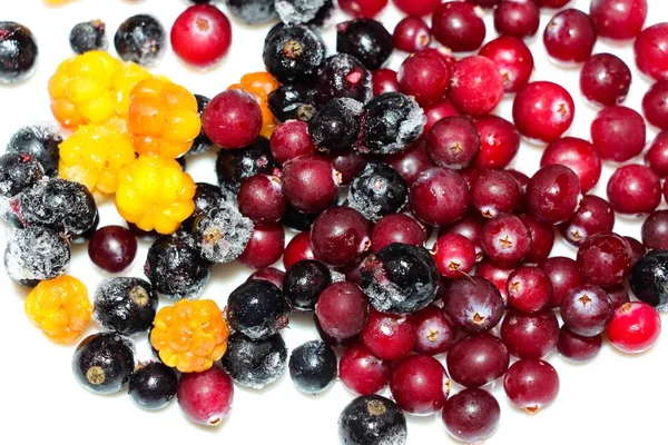 Taze dondurulmuş çilek yemek yiyecek ya da içecek için. Morozhka, kızılcık ve yaban mersini - dondurulmuş tuttular onların tazelik ve vitaminler.