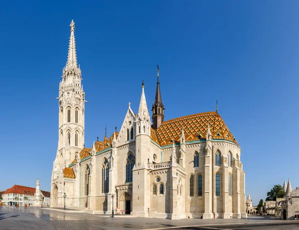 St Mattiaskyrkan i Budapest — Stockfoto