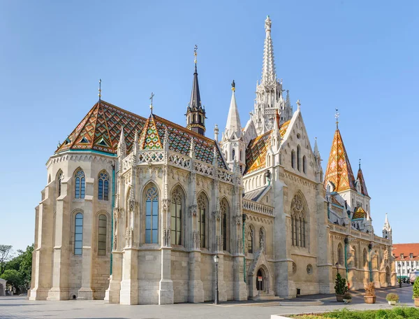 St Mattiaskyrkan i Budapest — Stockfoto