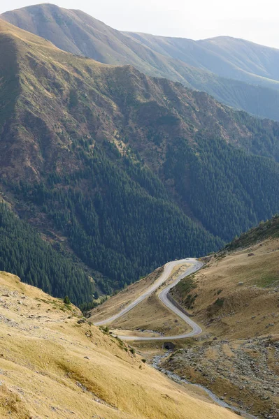 Transfagarasan mountain road — Stock Photo, Image