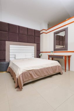 Şık minimalist yatak odası