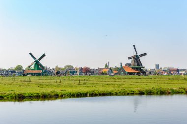 Zaanse Schans, Hollanda'daki geleneksel Hollanda köy evleri