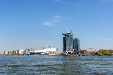 Adam lookout ve Göz, Amsterdam film müzesi görünümü