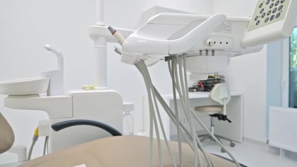 Dentistry medical office, special equipment — Stock Video