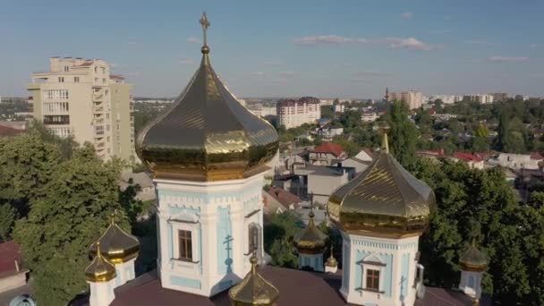 Ciuflea Monastery, Chisinau, Republic of Moldova — стокове відео