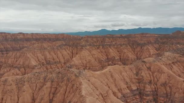 Charyn Canyon Parc National Charyn Kazakhstan Vallée Des Châteaux Deuxième — Video