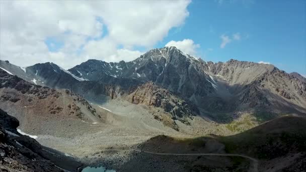 Horské Údolí Krajina Kyrgyzstán Západní Kyrgyzstán Pamíru Šířku Cestovní Asie — Stock video