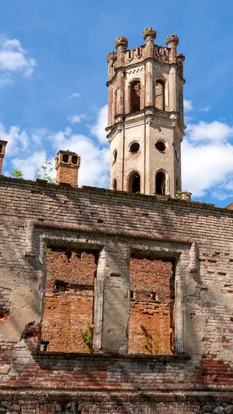 Destruyó Castillo Odzienas Letonia Europa Hermoso Día Soleado Primavera Concepto —  Fotos de Stock