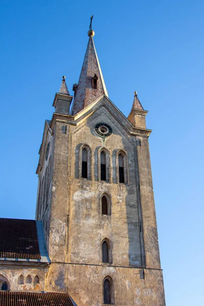 Iglesia Luterana San Juan Antiguo Cesis Iglesia Fue Construida Principios — Foto de Stock