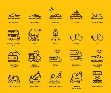 Ulaşım Simgeleri, yan görüş, bölüm 3. Tek göz.