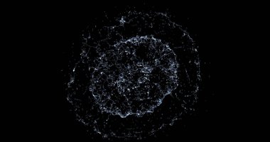 3D render, su sıçrama kendisi çevresinde Merkezi'nden patlayabilir. Yükseklik resulotion öğesi için