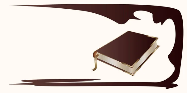 Βιβλίο Αποκλειστική Μεταλλικές Γωνίες Σύγχρονο Φόντο Έκθεση Διάνυσμα Λογοτεχνία — Διανυσματικό Αρχείο