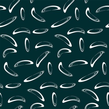 Soyut ışık yuvarlak elementler - koyu arkaplan - vektör. Desen