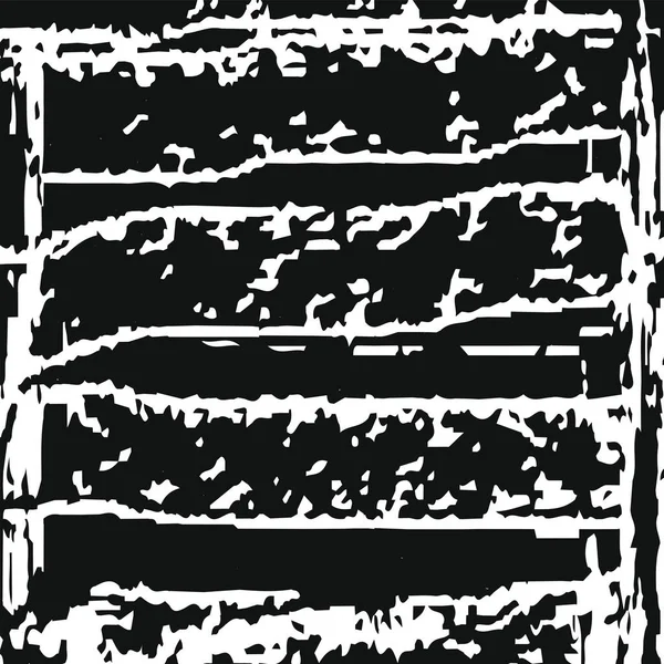 Fond Noir Abstrait Original Isolé Sur Blanc Vecteur Élément Conception — Image vectorielle