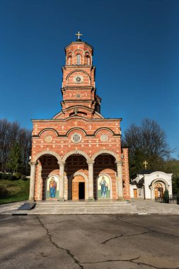 Manastır Djunis Tanrı'nın kefen (kilise Our Lady's kefen), Meryem Kilisesi ile 19. yüzyıl kadın Manastırı, Sırp Ortodoks Kilisesi Central Serbia