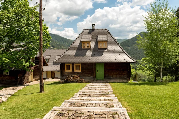 Ethno Village Mokra Gora Zlatibor Surroundings Serbia — Stock Photo, Image