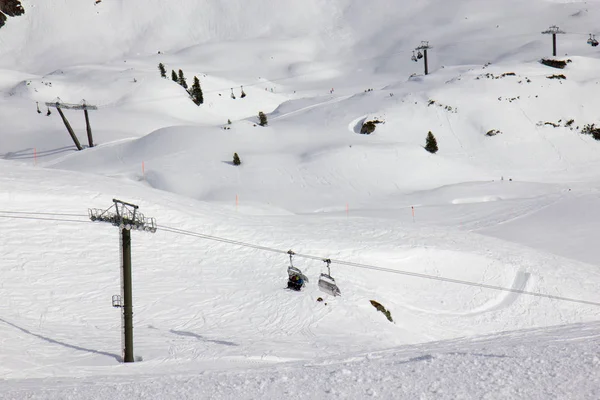 Skigebied Oostenrijk — Stockfoto